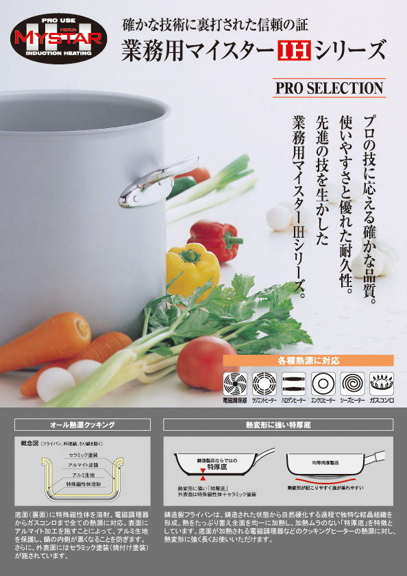 IHマイスター料理鍋　42cm - 5