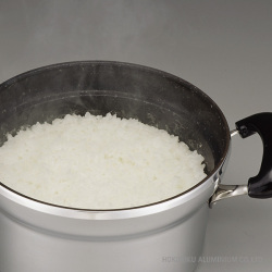 文化ごはん鍋　炊飯